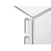 Maul Index Card Box A6 Acrylic Drawer Organizer, Clear, Stackable,