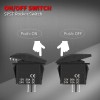 Daiertek Marine Rocker Switch 12V Waterproof Toggle Switch 12 Volt