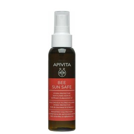 Apivita Bee Sun Safe Hair Oil, 100ml