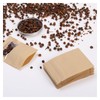 OYWOBET 100Pcs 7×9cm Sealable Kraft Paper Bag with Transparent Window,