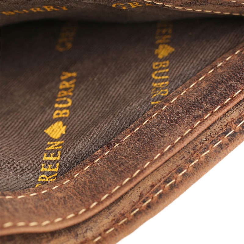 GREEN BURRY Geldbörse, Braun, one size