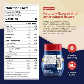 Torani Sugar Free Strawberry Liquid Drink Enhancer, Water Flavoring 4-Pack, 1.62 Oz Ea