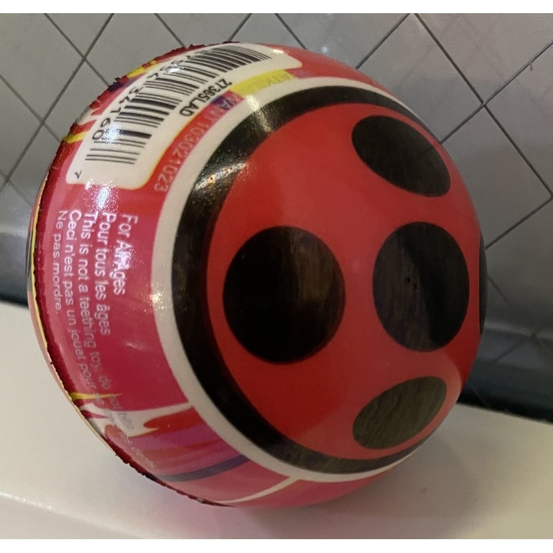 What Kids Want, Inc. Miraculous Ladybug 3inch Bounce Ball 2-Pack
