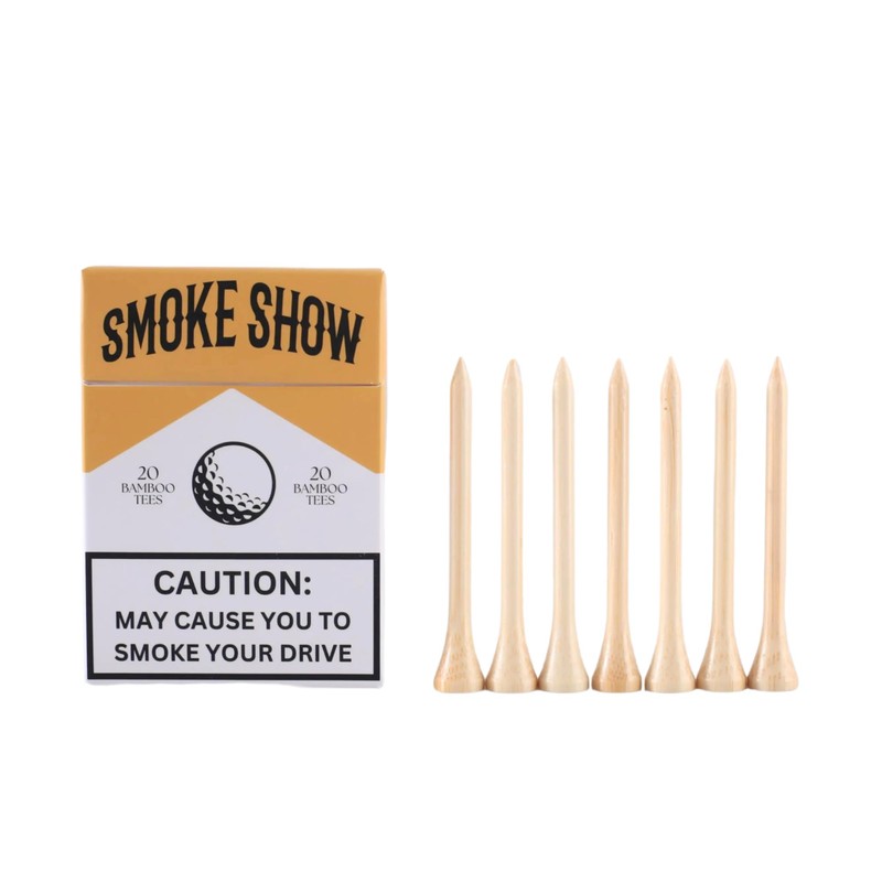 Smoke Show 20 Bamboo Golf Tees - 20 Tees x