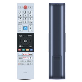 GOUYESHO CT-8561 Remote Control for Toshiba 4K UHD TV 43UK3163DG 50UK3163DG 55UK3163DG 65UK3163DG 43L3863DA 43V5863DA 49V5863DAL 55U6863DA 65U2963DG 65U2963DG 5U6866 3dg 65x98 3dg