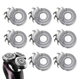 8PCS for Pitbull Replacement Blades, Replacement Heads, Compatible with Multiple Models, for Smooth and Efficient Head, Replacement Blades Compatible with Pitbul