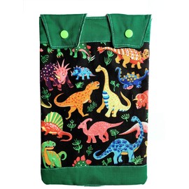 Catheter Leg Bag Holder. Drainage Bag Cover. Dinosaurs Patterns. Nutex.100% Cotton.