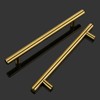 LONTAN 10 Pack Gold Kitchen Handle Gold Cupboard Handle 160mm