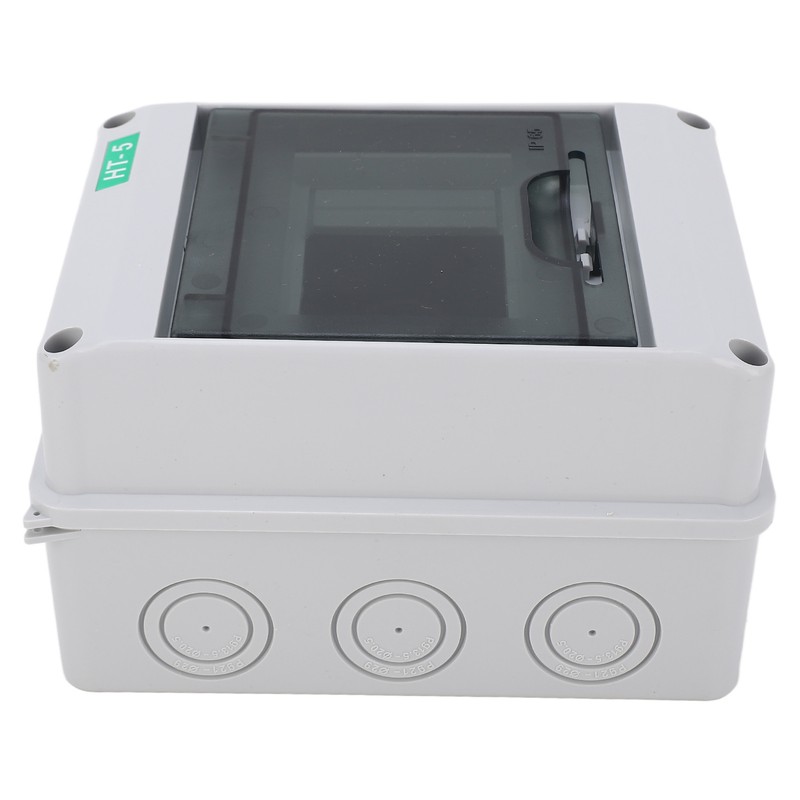 Circuit Breaker Box PC IP65 Waterproof 5 Way Transparent Cover