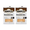 2-Pack of 1 gal Rust-Oleum 65731 Natural Watco Danish Oil