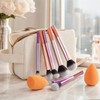 Brochas de Maquillaje Profesional 15 Set,Face Base Set,Maquillaje con Esponja
