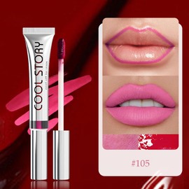 MESUROSE Lip Stain Peel Off, Natural Long Lasting, Highly Pigmented, Hydrating and Waterproof Formula, Nude Lip Tint, Matte Finish, Easy to Use, Lip Liner, Stay On All Day, 0.35oz(105-light pink)