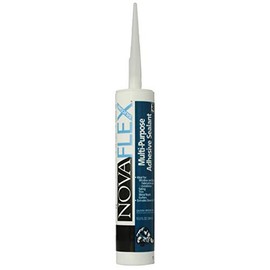 Novagard Solutions 02-MX001380 NovaFlex Multi-Purpose Adhesive Sealant - 10.3 oz., Dark Sand