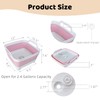 GIMWA Collapsible Wash Basin for Baby Bottles - 2.4 Gallons