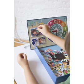 APLI Kids 18573 - Learning The Hours Magnetic Game