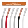 Wamarin 12 Gauge Wire Combo, 2 Colors, 200ft Total, Copper