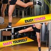 AOHO MOOON (Pair Ankle Strap for Cable Machine Attachments, Gym