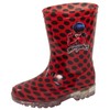 Miraculous Ladybug Girls Light Up Wellington Boots 9 UK Child