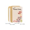 Peakdale Flower Press, Spring Standard 275 x 175mm Rectangular Wooden