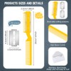 Yinkin 5 Pieces Razor Comb for Dogs Hair Grooming Trimmer