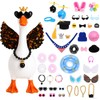 7-Inch Porch Goose Accessories, Mini Desk Goose Outfits for Goose
