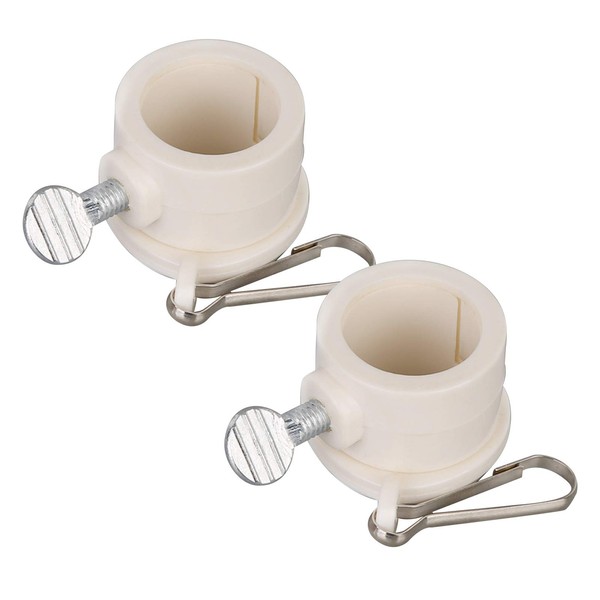 2 PCS Flag Mounting Rings Anti-Wrap Rotating Flagpole Hardware for