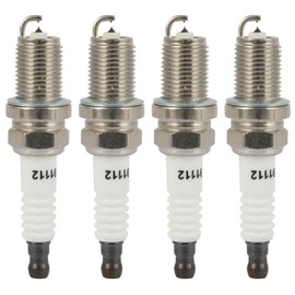 INEEDUP automotive replacement spark plugs Set of 4 Double Iridium Spark Plugs Fit for Mitsubishi Outlander PHEV 2018-2020 91112