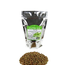 Dun Pea Sprouting Seeds - 1 Lbs - Dried Dun Peas - Edible Seeds, Gardening, Hydroponics, Growing Salad Sprouts & Microgreens, Planting, Food Storage, Soup & More