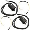 MospdyGear 2Pcs Ignition Coil, 12V Motorcycle Accessory Ignition Coil, Replacement