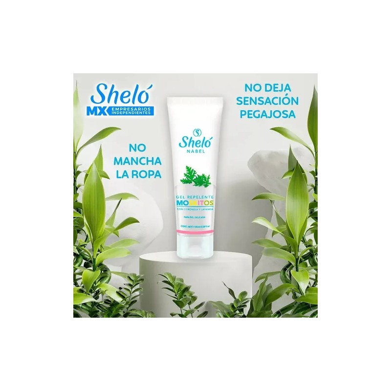 Gel Repelente De Mosquitos Sheló Nabel 100ml