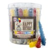 Boone's Mill | Holiday Themed Rock Crystal Candy Sticks (Happy