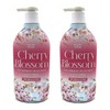 Happy Bath Cherry Blossom Body Wash 900g 2 Pack