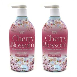 Happy Bath Cherry Blossom Body Wash 900g 2 Pack