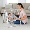 Ingenuity ConvertMe 2-in-1 Compact Portable Automatic Baby Swing & Infant