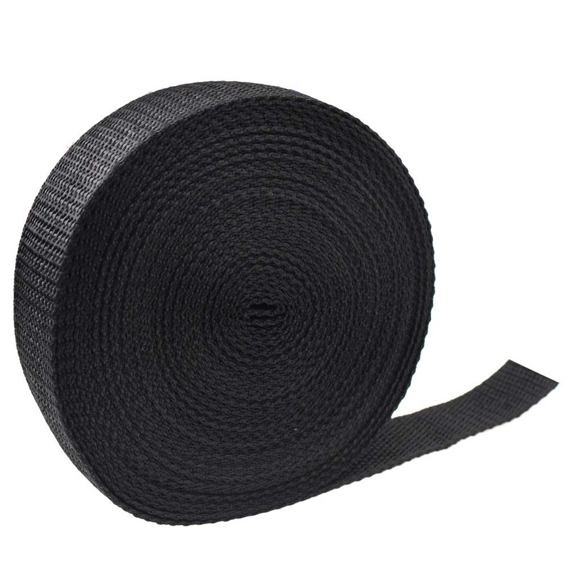 kuou 10 Metres Nylon Heavy Webbing Strap, Flat Side Release