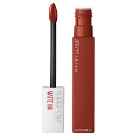Maybelline SuperStay Matte Ink City Edition Liquid Lipstick Makeup, Pigmented Matte,, Long-Lasting Wear, Smooth Matte Finish, Ground-Breaker, 0.17 Fl Oz, Pack of 1