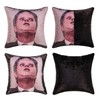 The Office Merchandise Dwight Schrute Throw Pillow Cover Sequin Magic