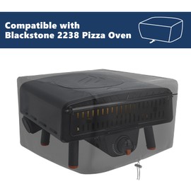 Pizza Oven Cover for Blackstone 2238, Leggero Tabletop Blackstone Pizza Oven Cover, Heavy Duty Waterproof Dustproof 600D Oxford Fabric Pizza Oven Covers, Windproof Bottom Drawstrings Fit Outdoor Use
