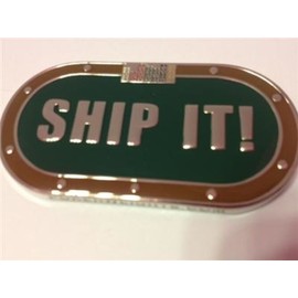 Ship It! Poker Card Guard Hand Protector Heavy NEW