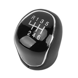 Aramox Pomo de Palanca, Cabeza de Perilla de Cambio de Marchas para Coche, Pomo de Palanca de Cambio de Marchas(6 velocidades)