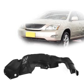 Perfit Liner Front Right Passenger Side Fender Liner Inner Panel Splash Shield Compatible With 2004-2009 LEXUS RX330 RX350 Fits LX1249101 5380548040