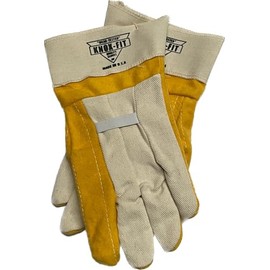 Knox-Fit 679S Ironworkers Gloves - Short Cuff - Medium - 3-pair pack