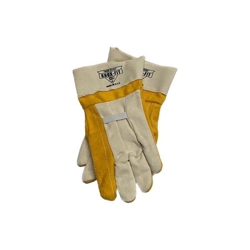 Knox-Fit 679S Ironworkers Gloves - Short Cuff - Medium -
