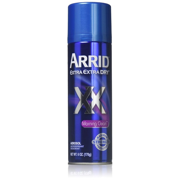 ARRID XX Anti-Perspirant Deodorant Spray, Morning Clean 6 oz by Arrid