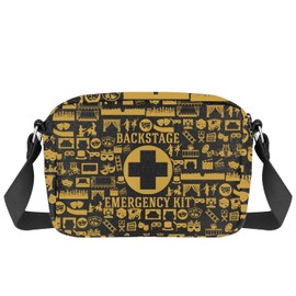 MAOFAED Backstage Actor Emergency Kit, Opening Night Gift, Theatre Play Cast Gifts, Musical Stage Play Crossbody Bag(backstageCA)