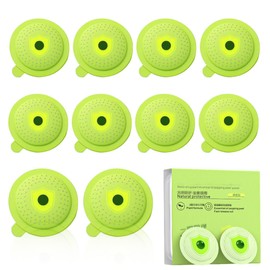 IKOPFLN Mückenpflaster,10 Stück Mückenschutz Kinder,Anti Mücken Sticker mit ätherischem Öl aus explosiven Perlen für Erwachsene Kinder Outdoor Camping Urlaub Summer