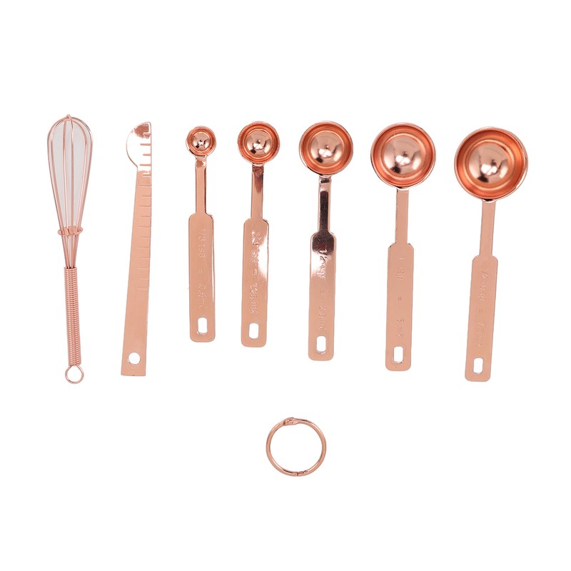 Measuring Spoons 7 in 1 Stainless Steel Stackable Design Multifunction