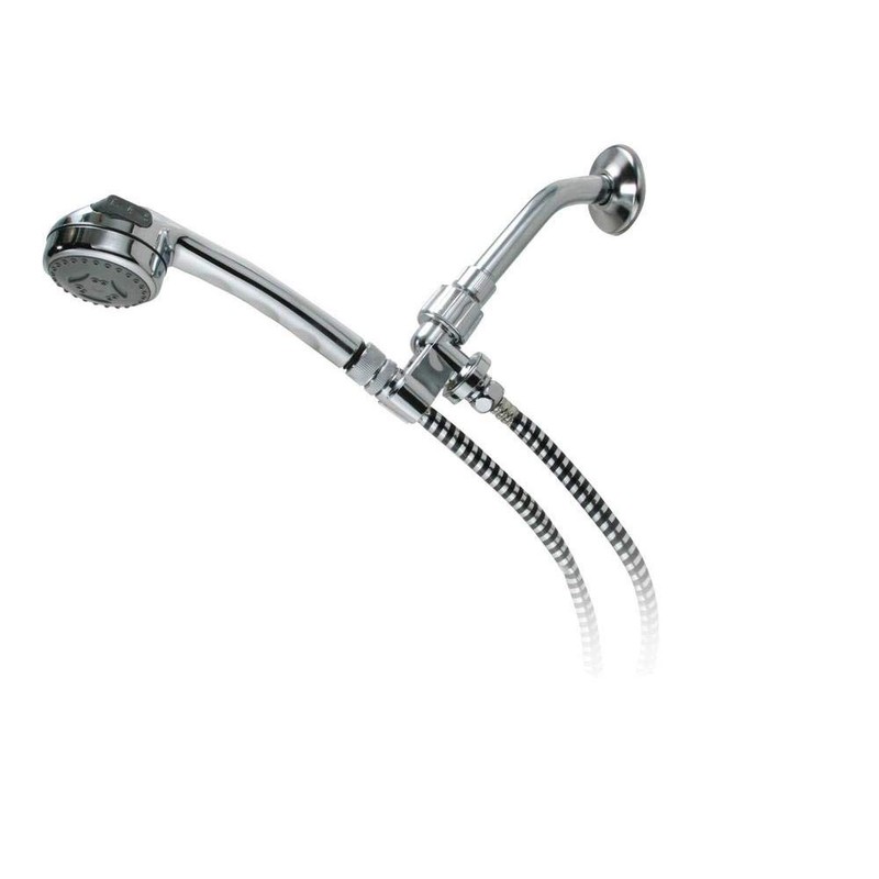 Drive Medical Handheld Shower Head Spray Massager, Chrome