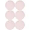 Pyrex 7201-PC 4-Cup Loring Pink Food Storage Replacement Lid (6-Pack)