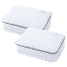 Box-Type Laundry Net, Large Capacity, Thick Knit, Sweater, Down, Pilling, Shape Prevention, Fashionable Clothes, Washable 2 Sheets Simultaneously, Laundry Net, Length 14.2 x Height 9.4 x Thickness 3.9